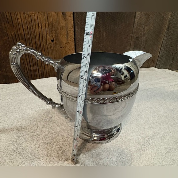 Vintage Sheridan Copper Plated Water Pitcher - Picture 10 of 10